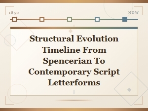Tracing Script: Spencerian to Contemporary Evolution